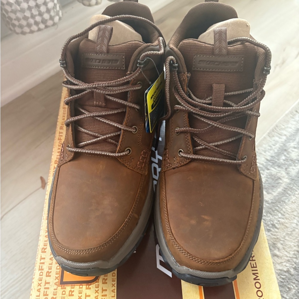 Skechers Relaxed Fit Brown Shoes